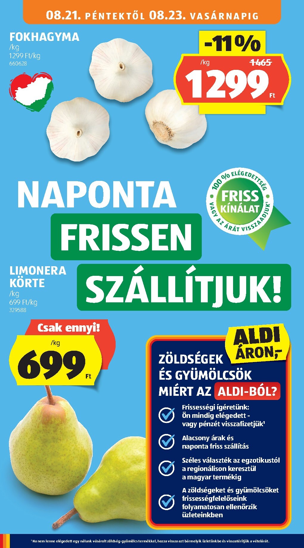 aldi - Aldi hirdetmény a következő hétre péntektől 2026.08.21.-tól szerdától 2026.08.26.-ig - page: 18
