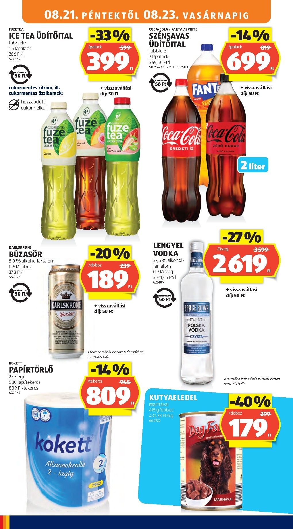 aldi - Aldi hirdetmény a következő hétre péntektől 2026.08.21.-tól szerdától 2026.08.26.-ig - page: 20