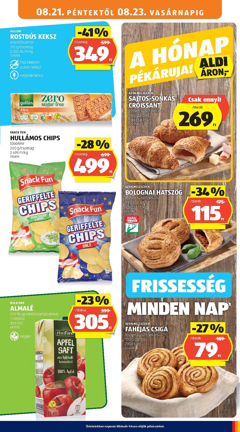 aldi - Aldi hirdetmény a következő hétre péntektől 2026.08.21.-tól szerdától 2026.08.26.-ig - page: 17