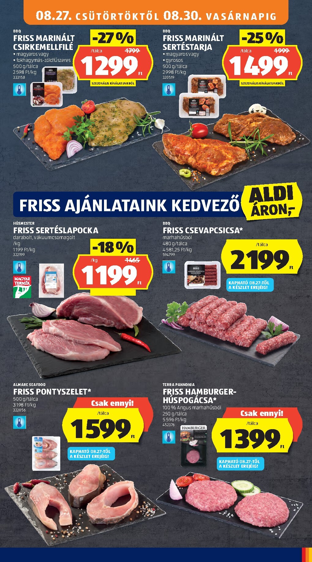 aldi - Aldi hirdetmény a következő hétre csütörtöktől 2026.08.27.-tól szerdától 2026.09.02.-ig - page: 11