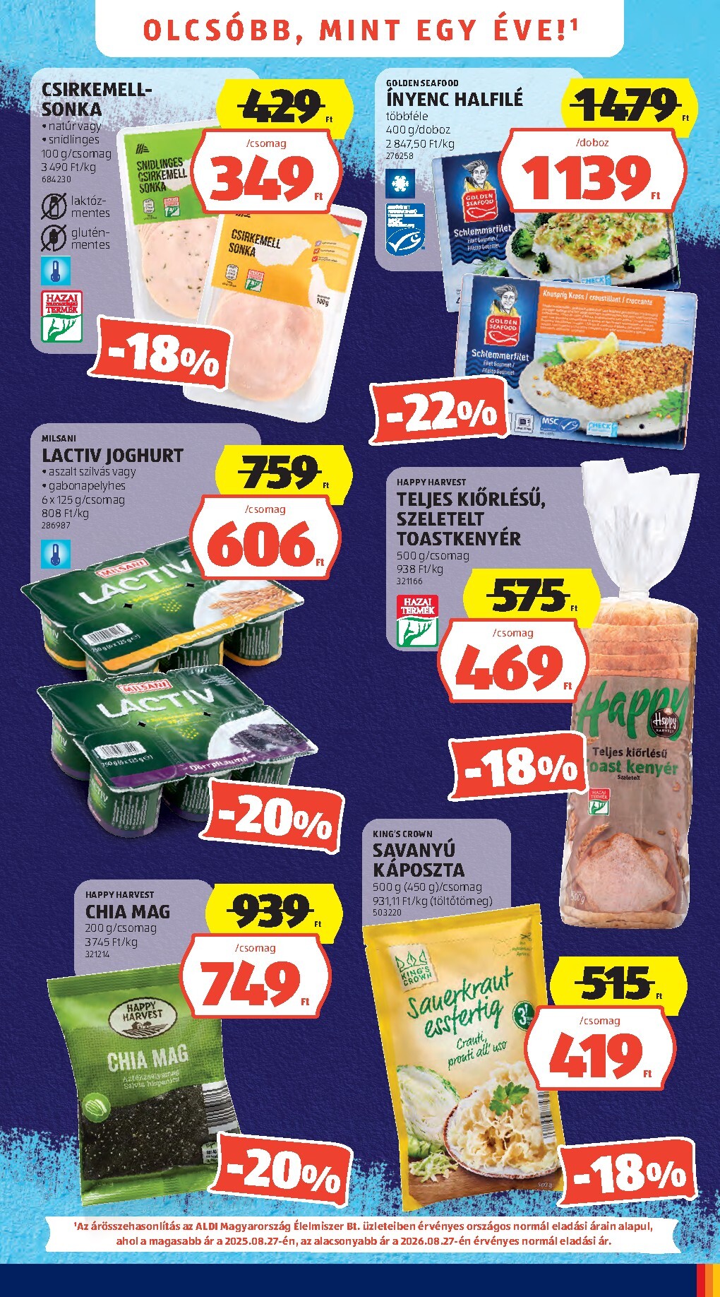 aldi - Aldi hirdetmény a következő hétre csütörtöktől 2026.08.27.-tól szerdától 2026.09.02.-ig - page: 3