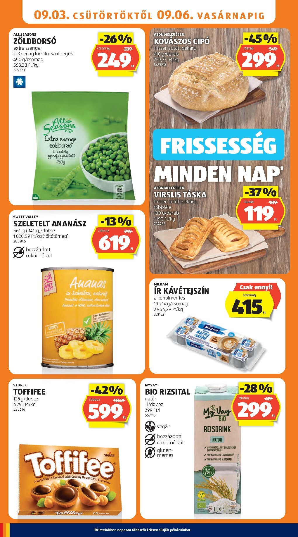 aldi - Aldi hirdetmény a következő hétre csütörtöktől 2026.09.03.-tól szerdától 2026.09.09.-ig - page: 14