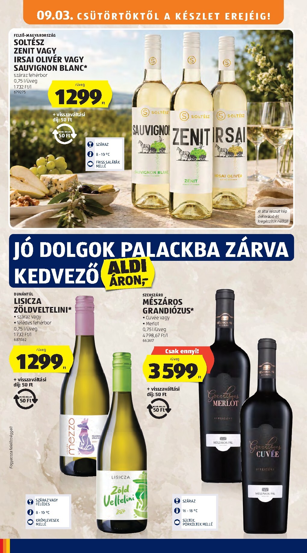 aldi - A jövőbeli Aldi akciós újság csütörtöktől 2026.09.03.-tól szerdától 2026.09.09.-ig érvényes. - page: 24