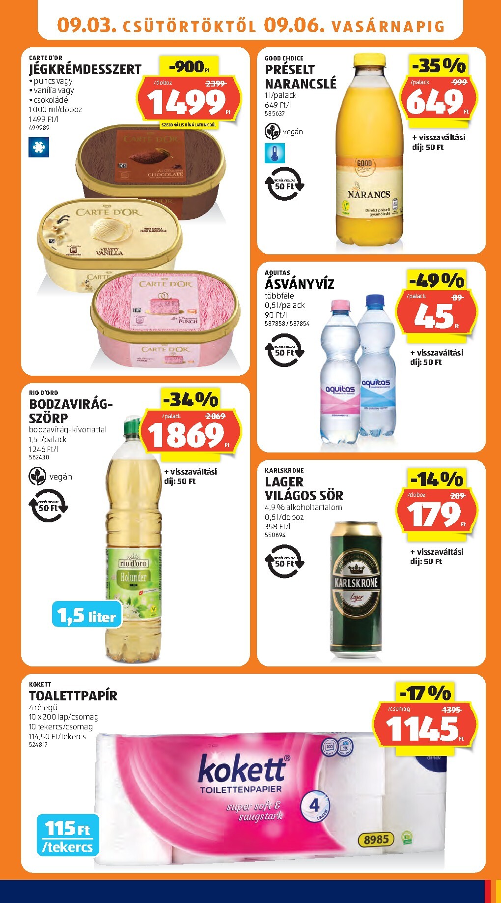 aldi - A jövőbeli Aldi akciós újság csütörtöktől 2026.09.03.-tól szerdától 2026.09.09.-ig érvényes. - page: 15