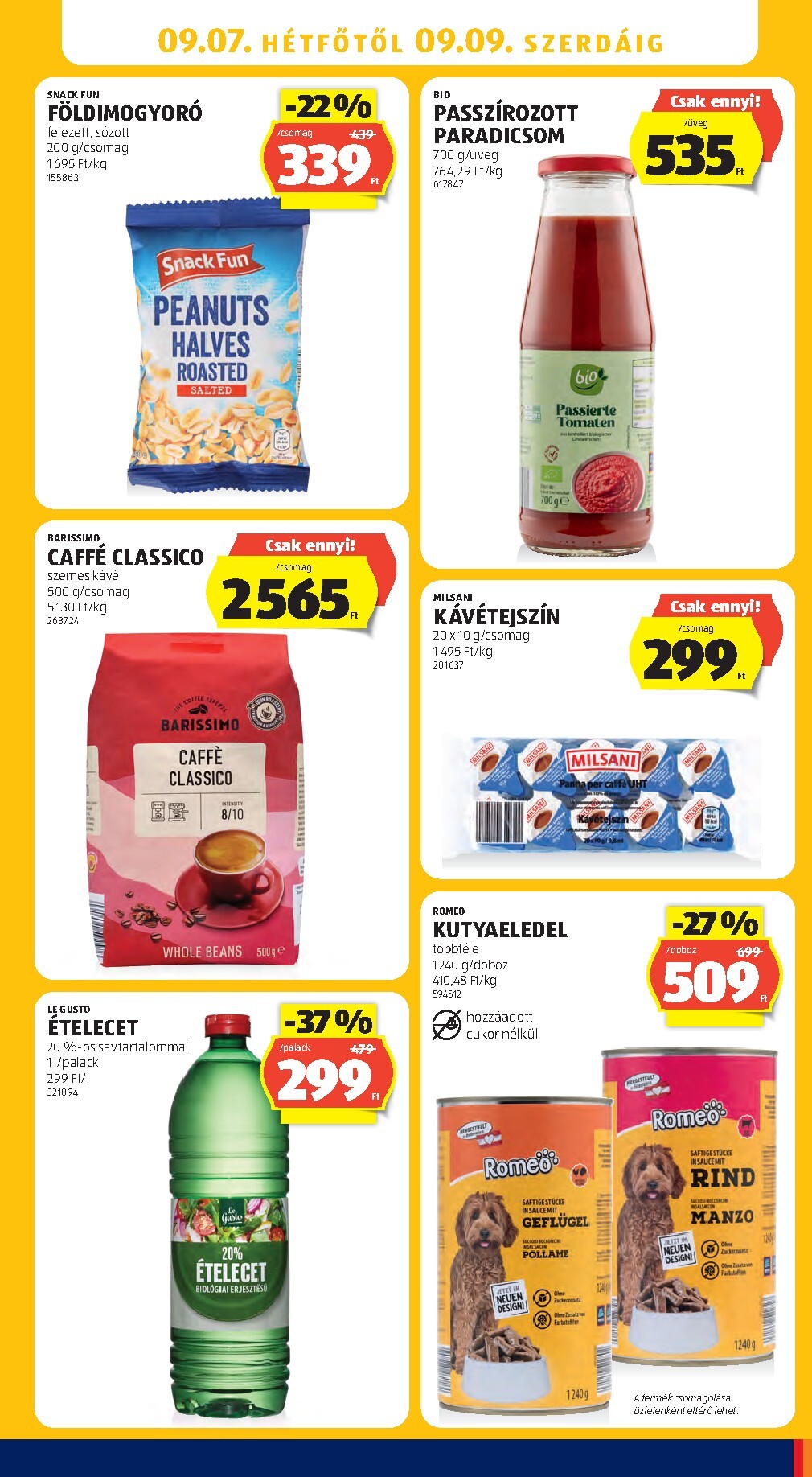 aldi - A jövőbeli Aldi akciós újság csütörtöktől 2026.09.03.-tól szerdától 2026.09.09.-ig érvényes. - page: 39