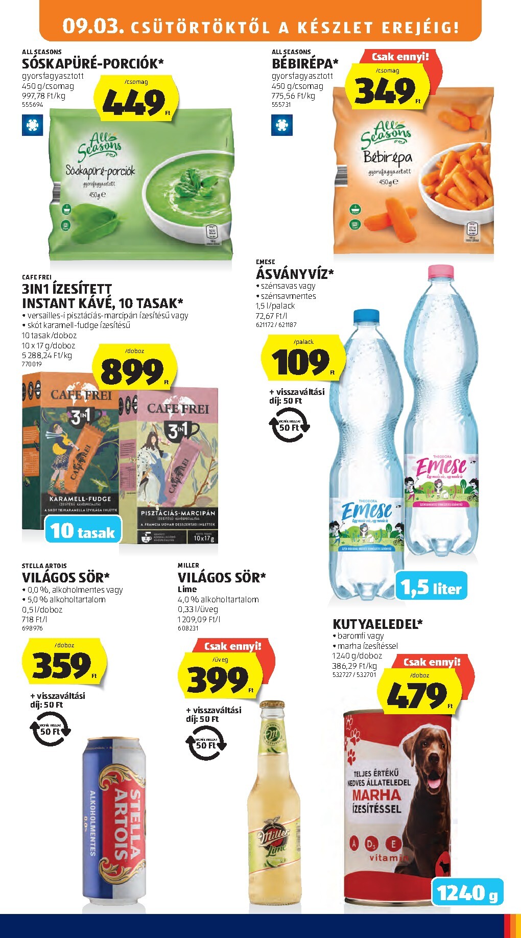 aldi - A jövőbeli Aldi akciós újság csütörtöktől 2026.09.03.-tól szerdától 2026.09.09.-ig érvényes. - page: 19