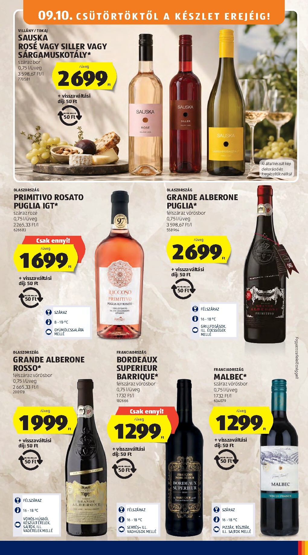 aldi - Aldi hirdetmény a következő hétre csütörtöktől 2026.09.10.-tól szerdától 2026.09.16.-ig - page: 17
