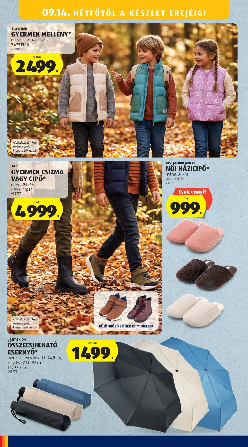 aldi - Aldi - Középső sor termékei hirdetmény a következő hétre csütörtöktől 2026.09.10.-tól szerdától 2026.09.16.-ig - page: 16