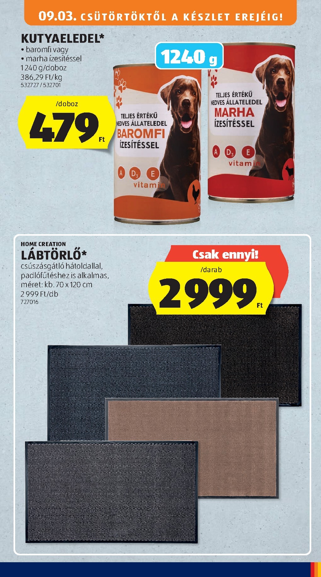 aldi - Aktuális Aldi szórólap érvényes csütörtöktől 2026.09.03.-től szerdától 2026.09.09.-ig - page: 43
