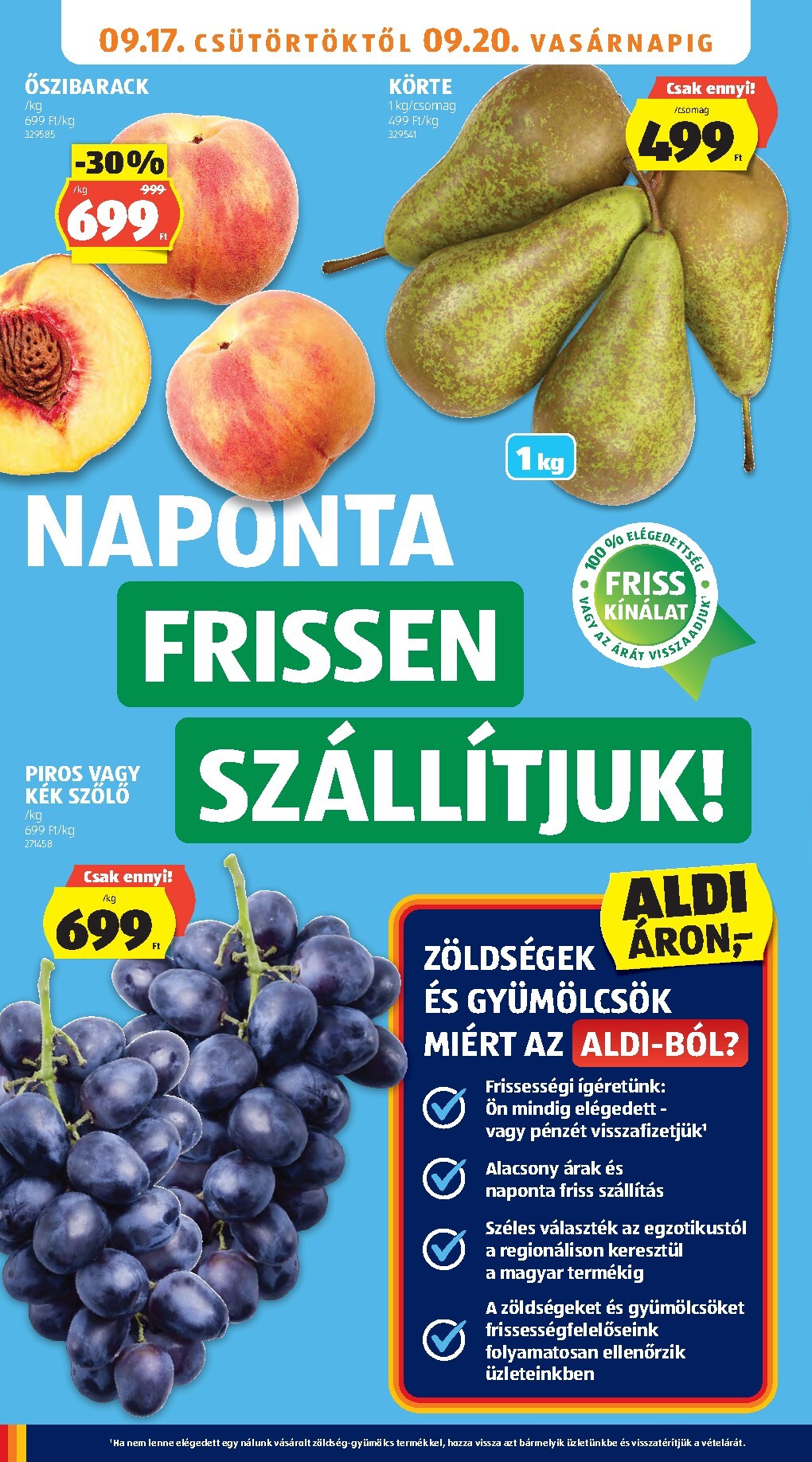 aldi - Aldi hirdetmény a következő hétre csütörtöktől 2026.09.17.-tól szerdától 2026.09.23.-ig - page: 6