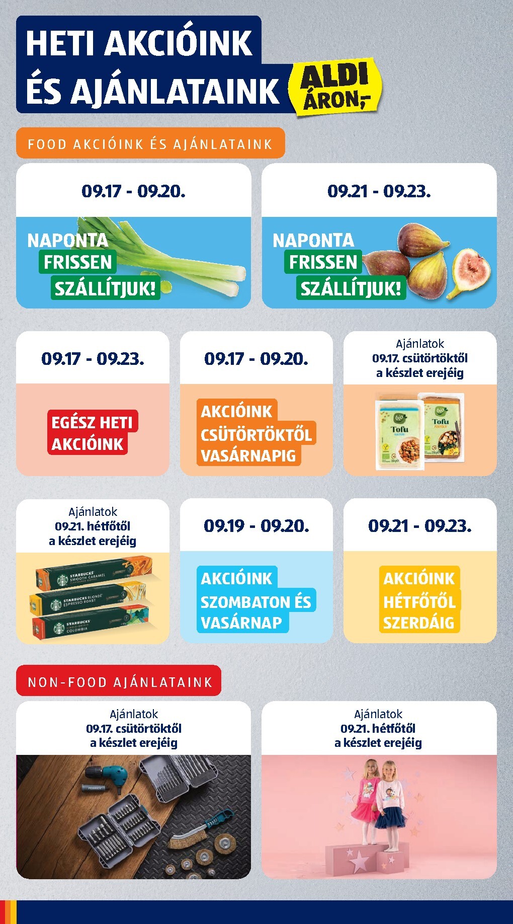 aldi - Aldi hirdetmény a következő hétre csütörtöktől 2026.09.17.-tól szerdától 2026.09.23.-ig - page: 4