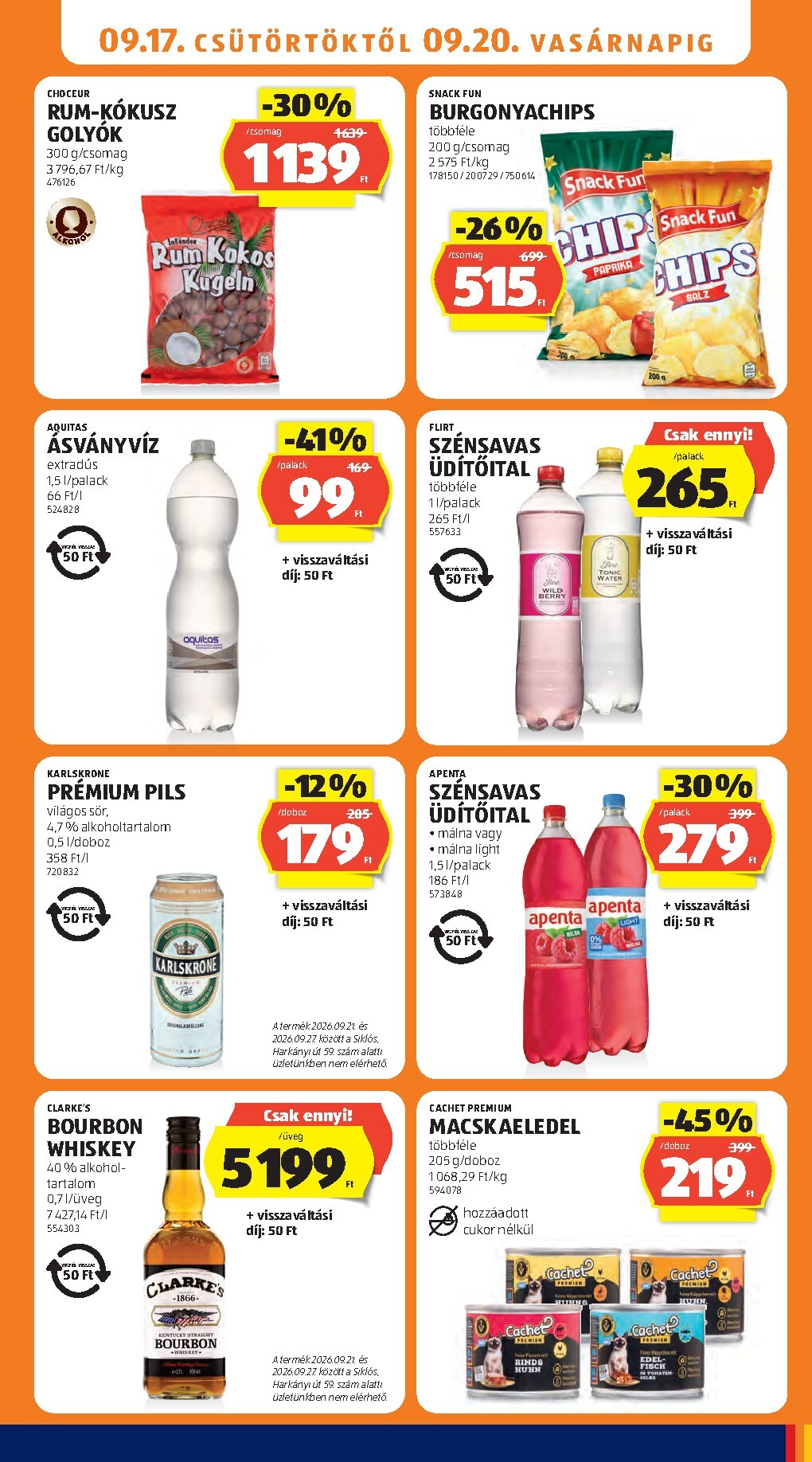 aldi - Aldi hirdetmény a következő hétre csütörtöktől 2026.09.17.-tól szerdától 2026.09.23.-ig - page: 15