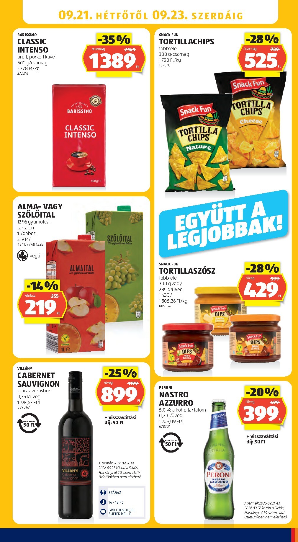 aldi - Aldi hirdetmény a következő hétre csütörtöktől 2026.09.17.-tól szerdától 2026.09.23.-ig - page: 31