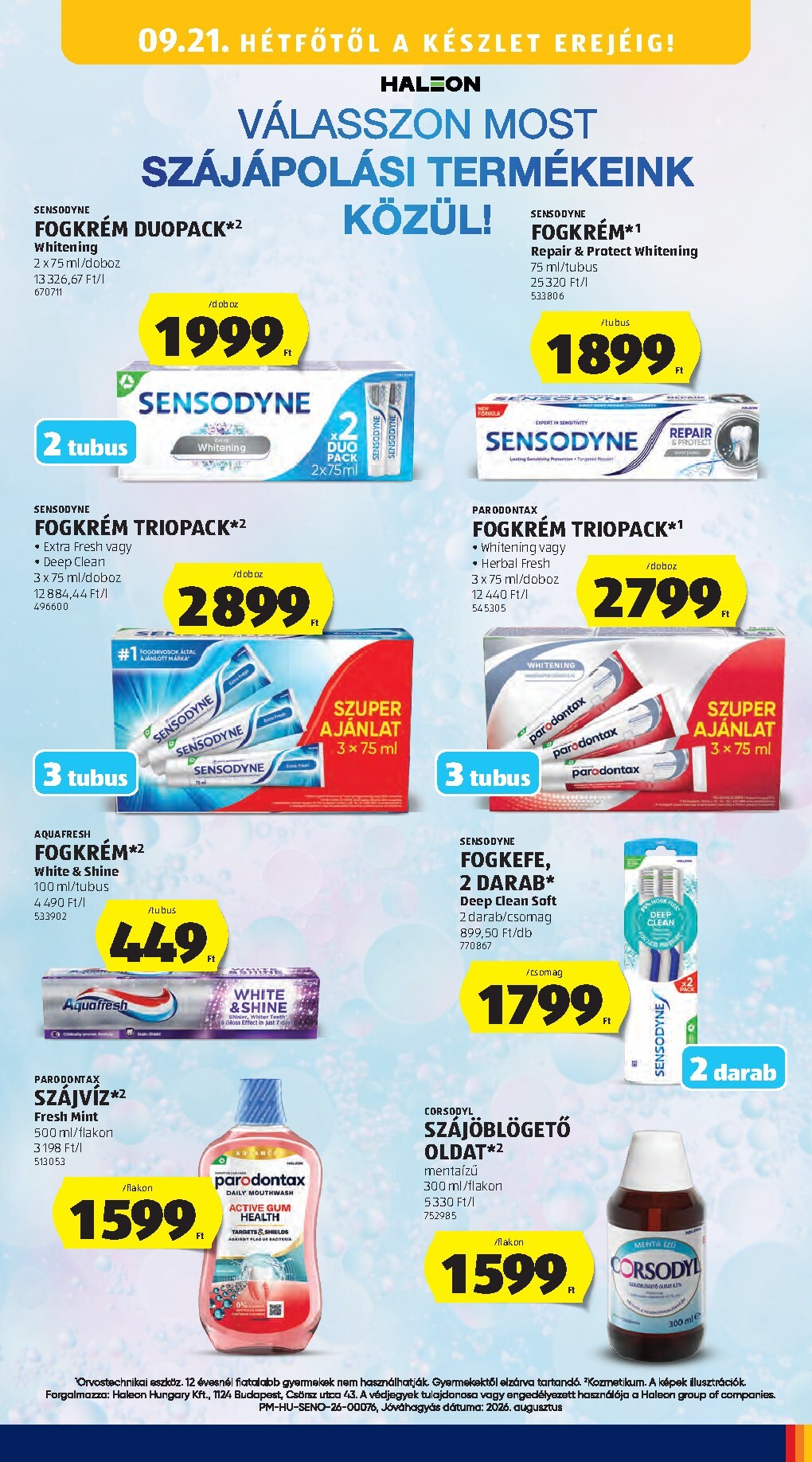 aldi - Aldi hirdetmény a következő hétre csütörtöktől 2026.09.17.-tól szerdától 2026.09.23.-ig - page: 23