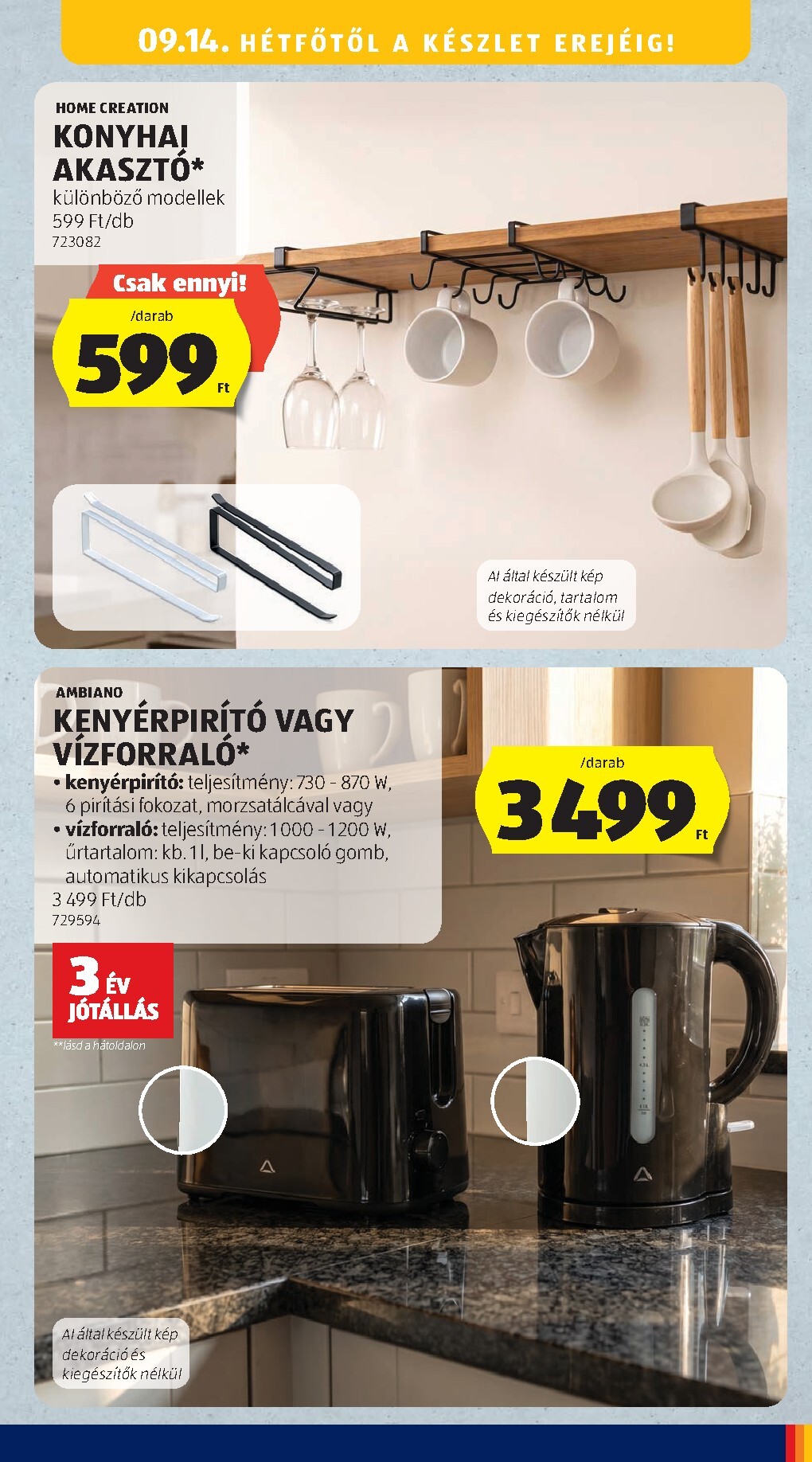 aldi - Aktuális Aldi szórólap érvényes csütörtöktől 2026.09.10.-től szerdától 2026.09.16.-ig - page: 45