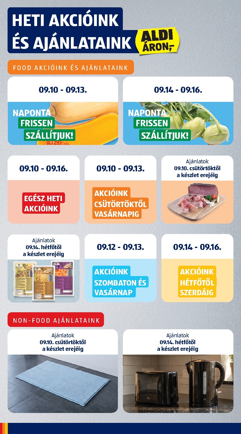 aldi - Aktuális Aldi szórólap érvényes csütörtöktől 2026.09.10.-től szerdától 2026.09.16.-ig - page: 4