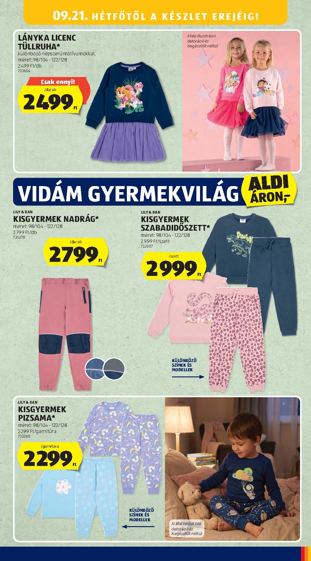 aldi - Aktuális Aldi - Középső sor termékei szórólap érvényes csütörtöktől 2026.09.17.-től szerdától 2026.09.23.-ig - page: 11
