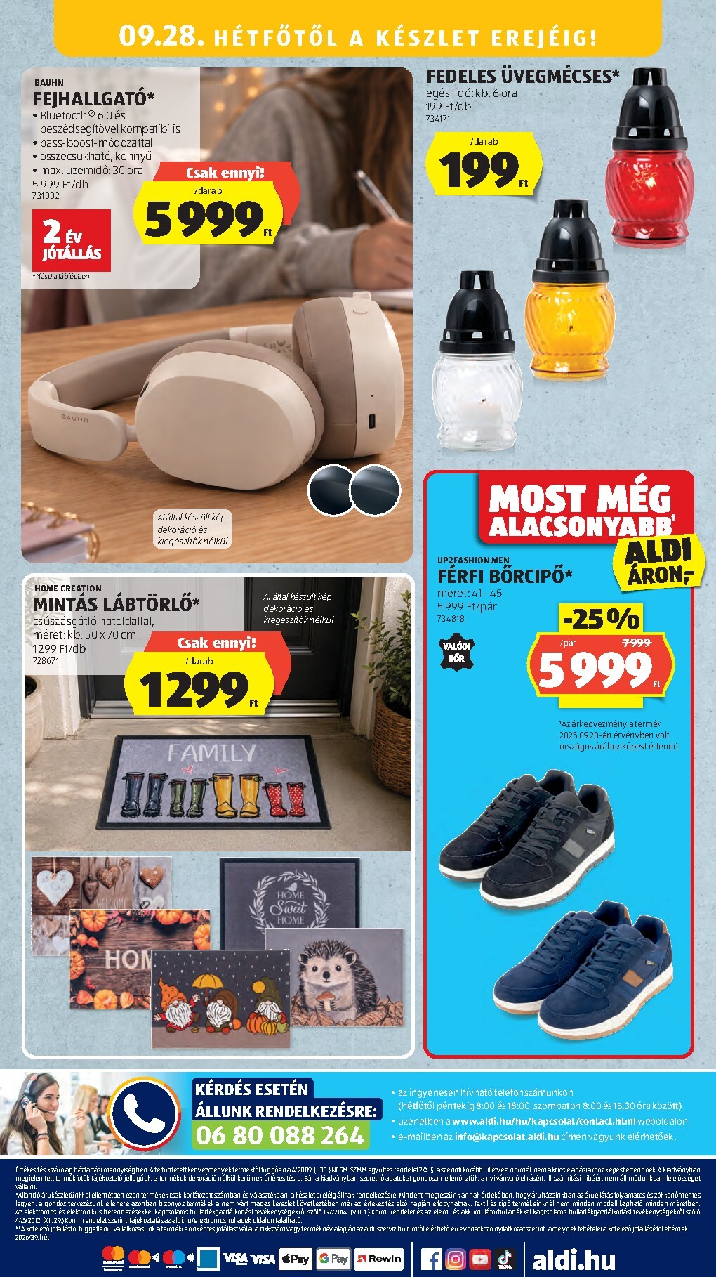 aldi - Aldi hirdetmény a következő hétre csütörtöktől 2026.09.24.-tól szerdától 2026.09.30.-ig - page: 50