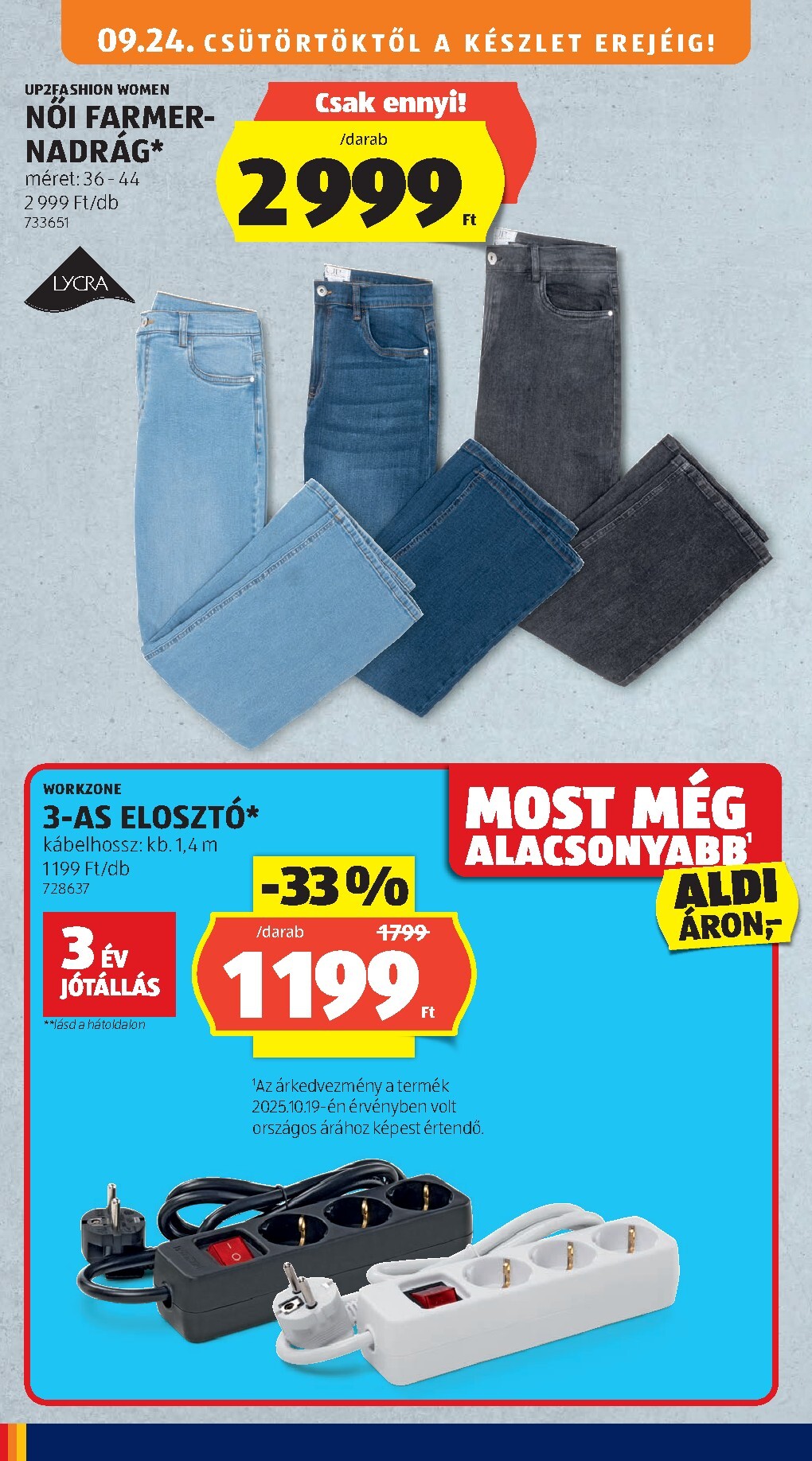 aldi - Aldi hirdetmény a következő hétre csütörtöktől 2026.09.24.-tól szerdától 2026.09.30.-ig - page: 36