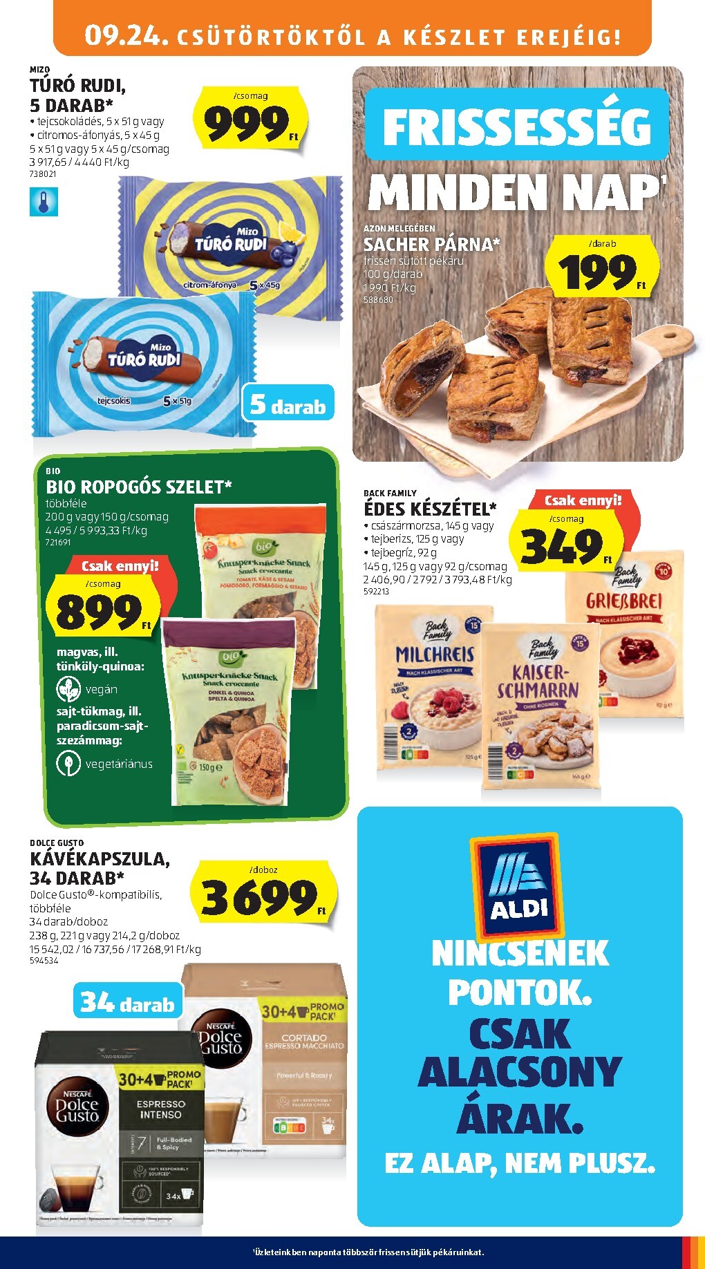 aldi - Aldi hirdetmény a következő hétre csütörtöktől 2026.09.24.-tól szerdától 2026.09.30.-ig - page: 17