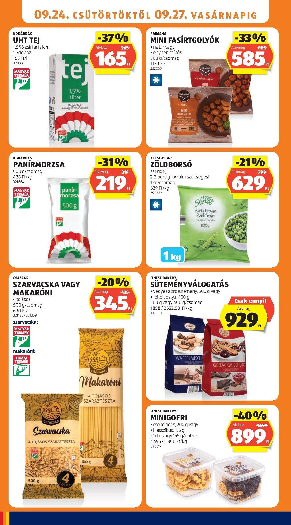 aldi - Aldi hirdetmény a következő hétre csütörtöktől 2026.09.24.-tól szerdától 2026.09.30.-ig - page: 14