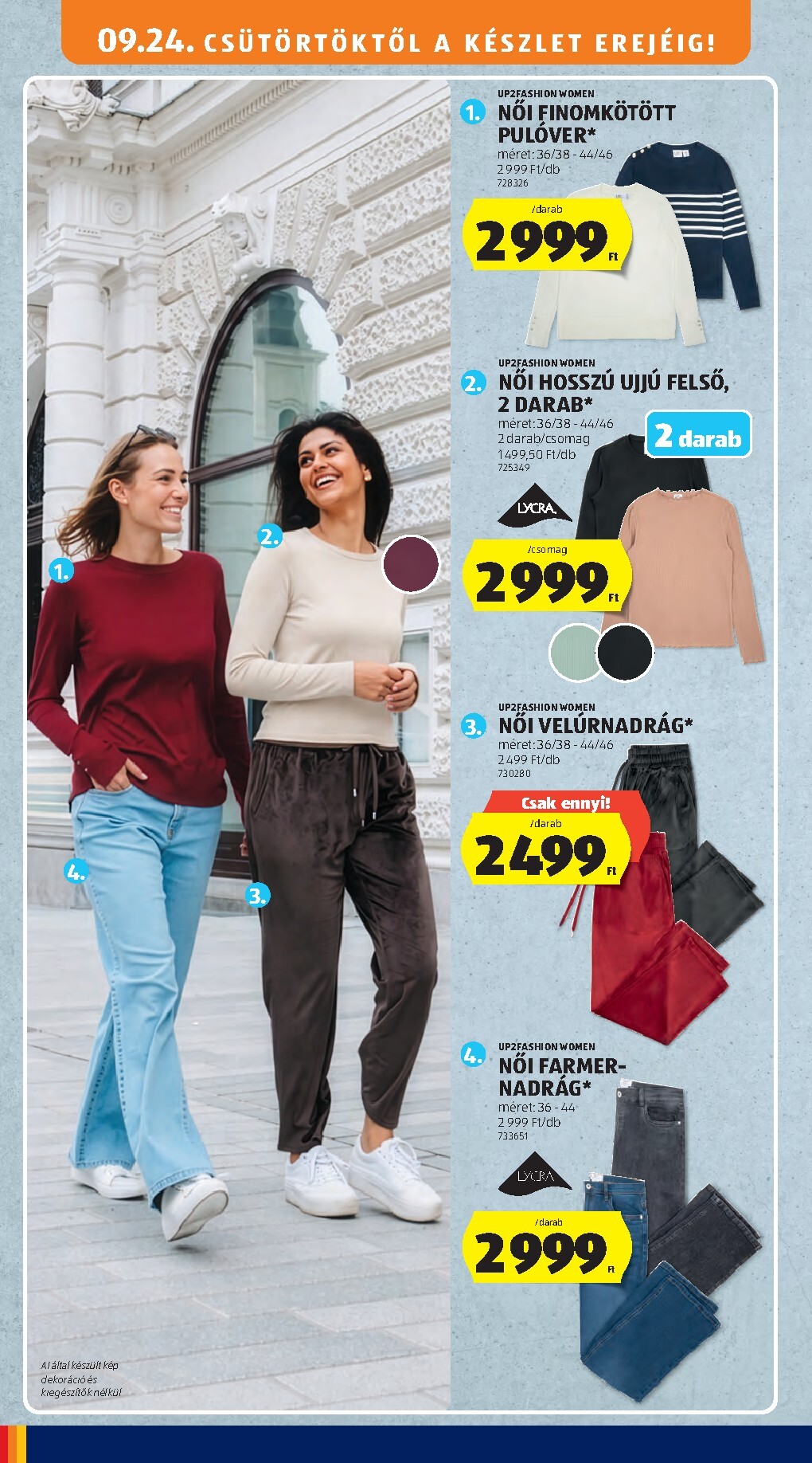 aldi - Aldi hirdetmény a következő hétre csütörtöktől 2026.09.24.-tól szerdától 2026.09.30.-ig - page: 34
