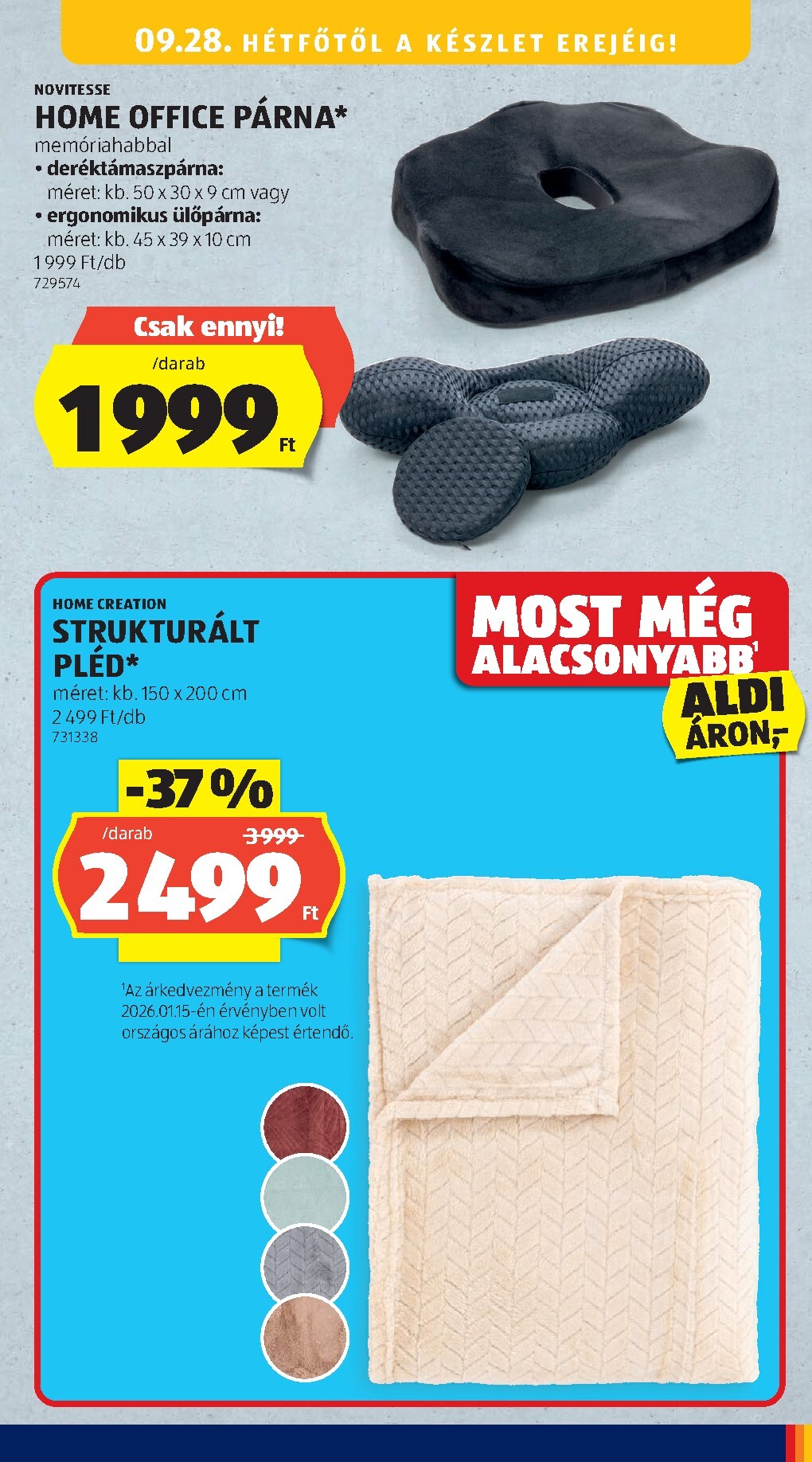 aldi - Aldi hirdetmény a következő hétre csütörtöktől 2026.09.24.-tól szerdától 2026.09.30.-ig - page: 45