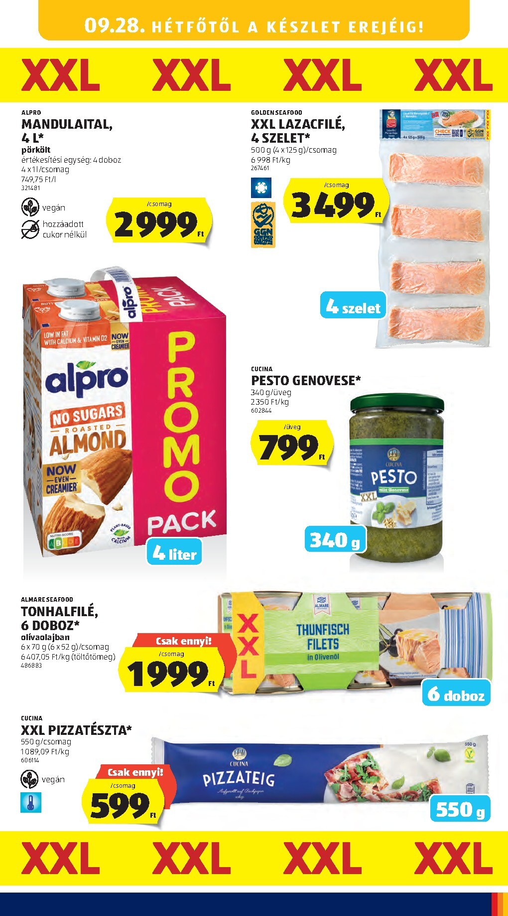 aldi - Aldi hirdetmény a következő hétre csütörtöktől 2026.09.24.-tól szerdától 2026.09.30.-ig - page: 25