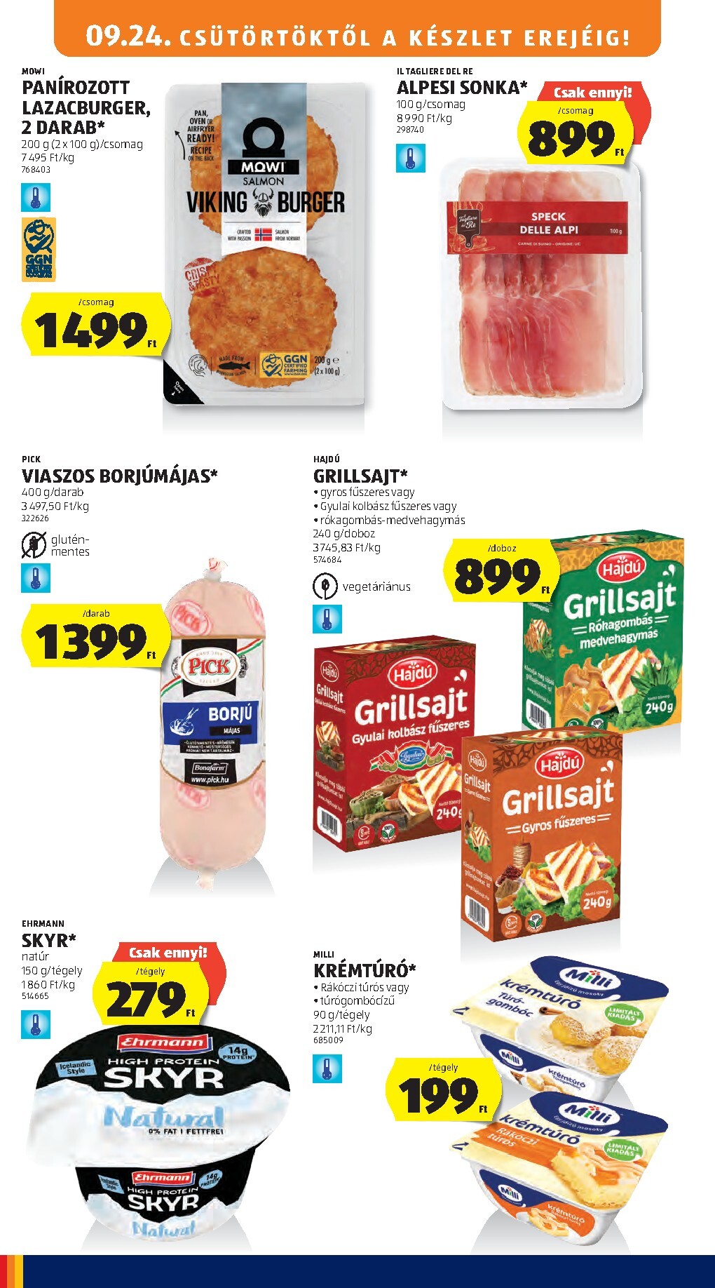 aldi - Aldi hirdetmény a következő hétre csütörtöktől 2026.09.24.-tól szerdától 2026.09.30.-ig - page: 16