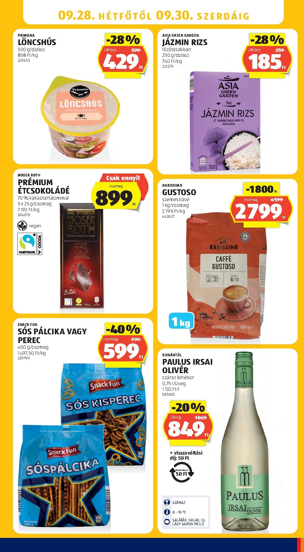 aldi - Aldi hirdetmény a következő hétre csütörtöktől 2026.09.24.-tól szerdától 2026.09.30.-ig - page: 33