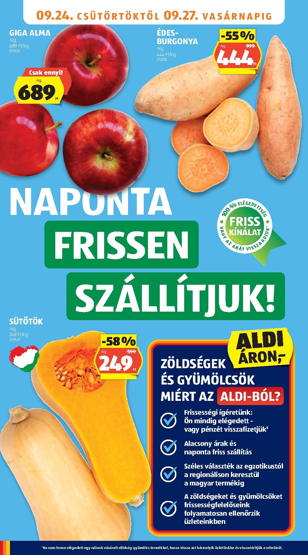 aldi - Aldi hirdetmény a következő hétre csütörtöktől 2026.09.24.-tól szerdától 2026.09.30.-ig - page: 6