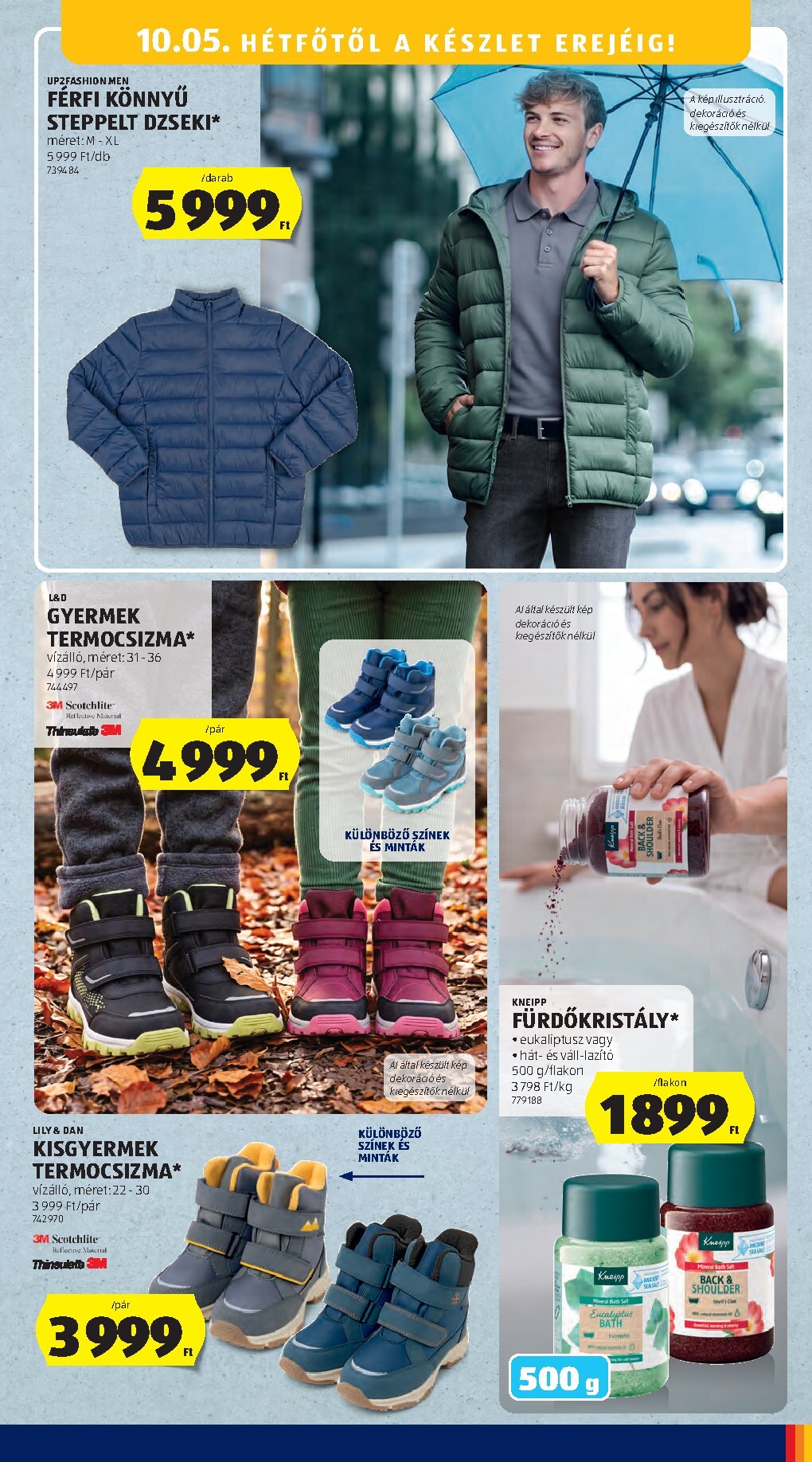 aldi - Aldi - Középső sor termékei hirdetmény a következő hétre csütörtöktől 2026.10.01.-tól szerdától 2026.10.07.-ig - page: 15