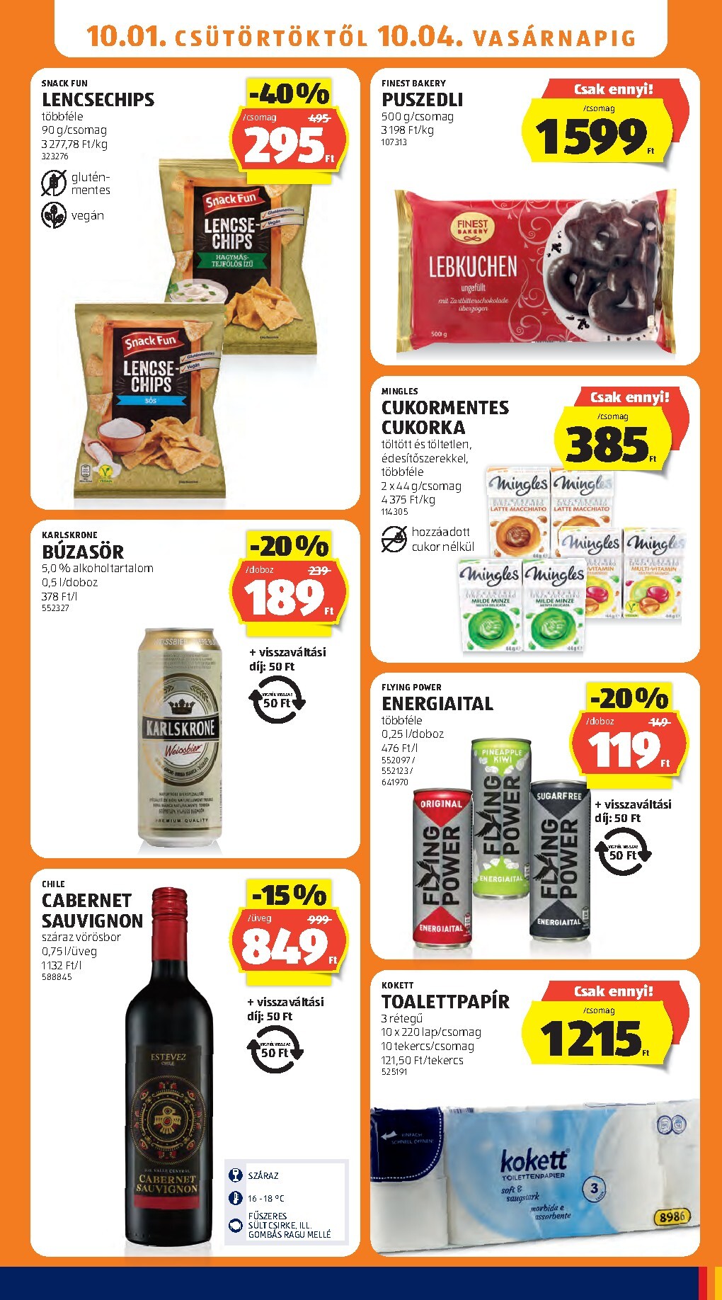 aldi - Aldi hirdetmény a következő hétre csütörtöktől 2026.10.01.-tól szerdától 2026.10.07.-ig - page: 15