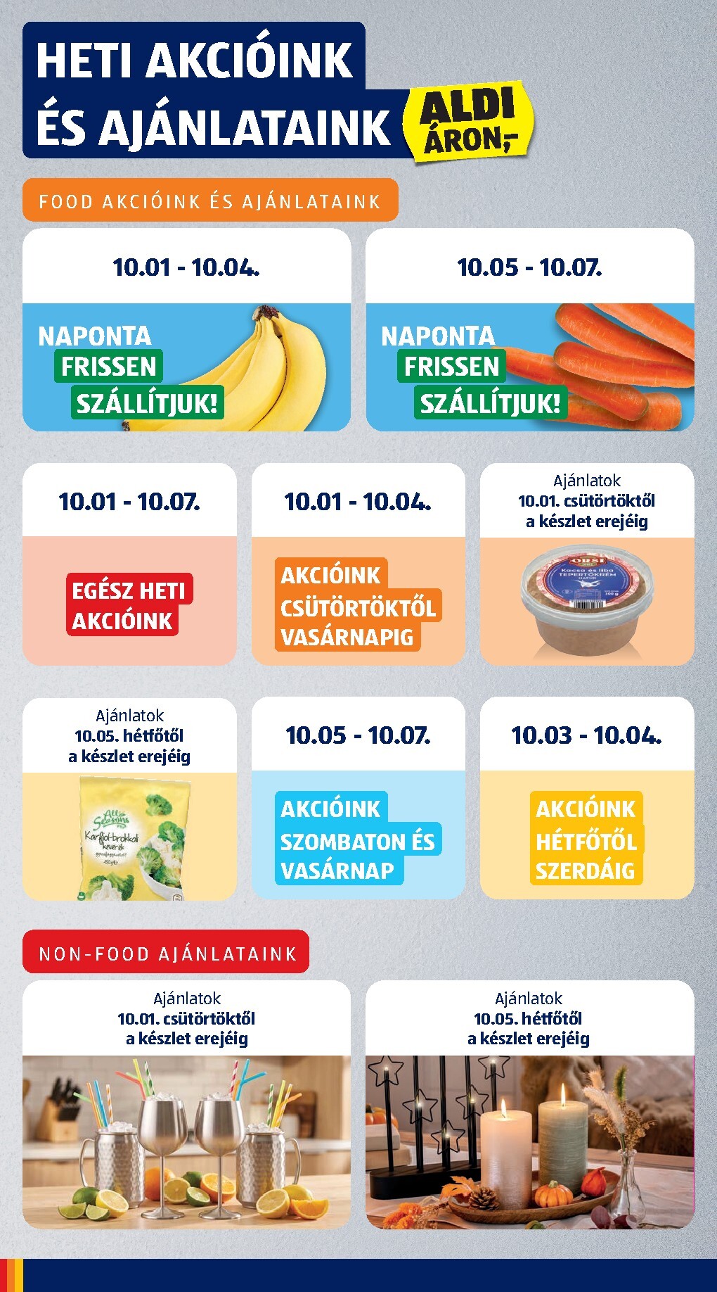 aldi - Aldi hirdetmény a következő hétre csütörtöktől 2026.10.01.-tól szerdától 2026.10.07.-ig - page: 4
