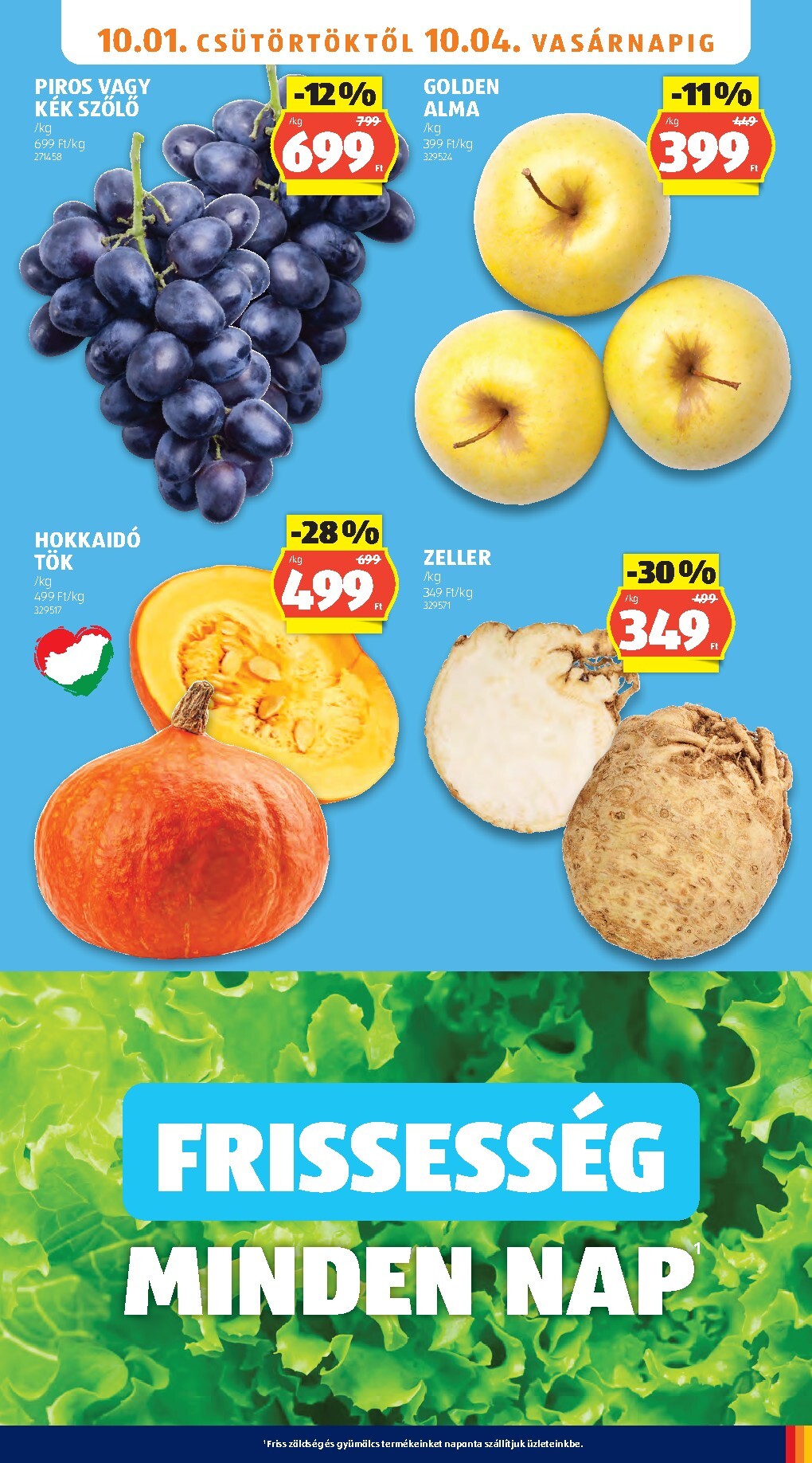 aldi - Aldi hirdetmény a következő hétre csütörtöktől 2026.10.01.-tól szerdától 2026.10.07.-ig - page: 7