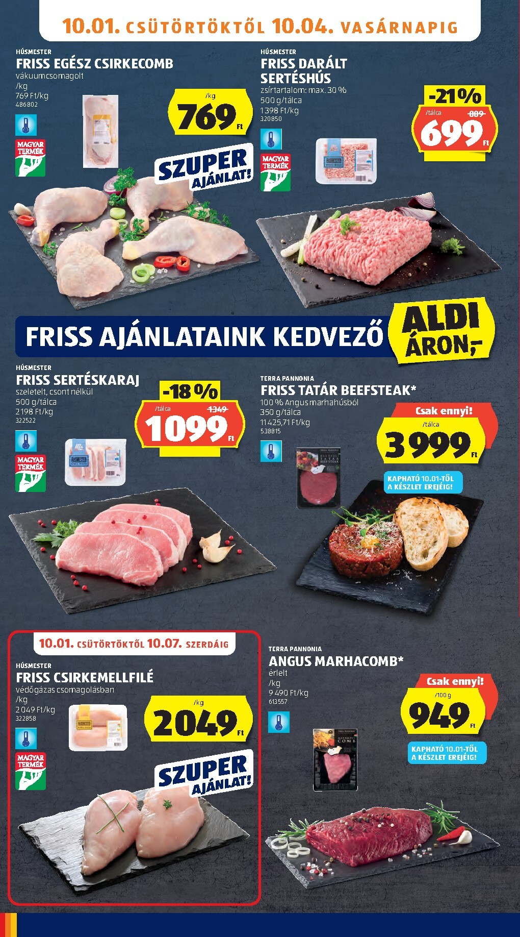 aldi - Aldi hirdetmény a következő hétre csütörtöktől 2026.10.01.-tól szerdától 2026.10.07.-ig - page: 10