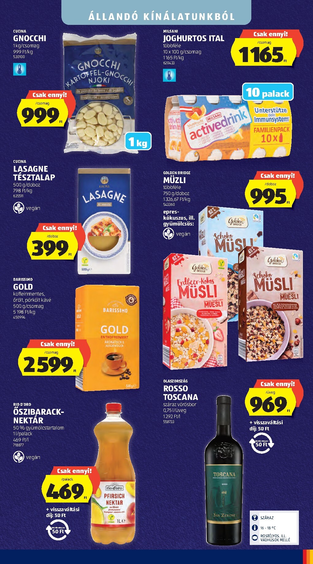 aldi - Aldi hirdetmény a következő hétre csütörtöktől 2026.10.01.-tól szerdától 2026.10.07.-ig - page: 3