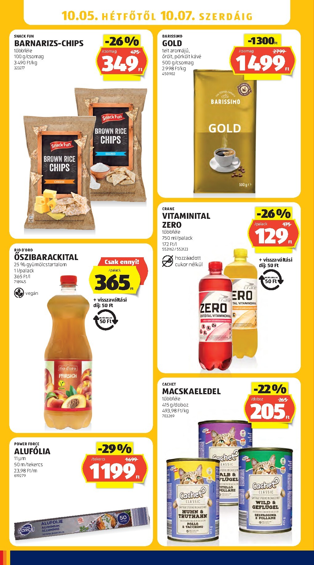 aldi - Aldi hirdetmény a következő hétre csütörtöktől 2026.10.01.-tól szerdától 2026.10.07.-ig - page: 36