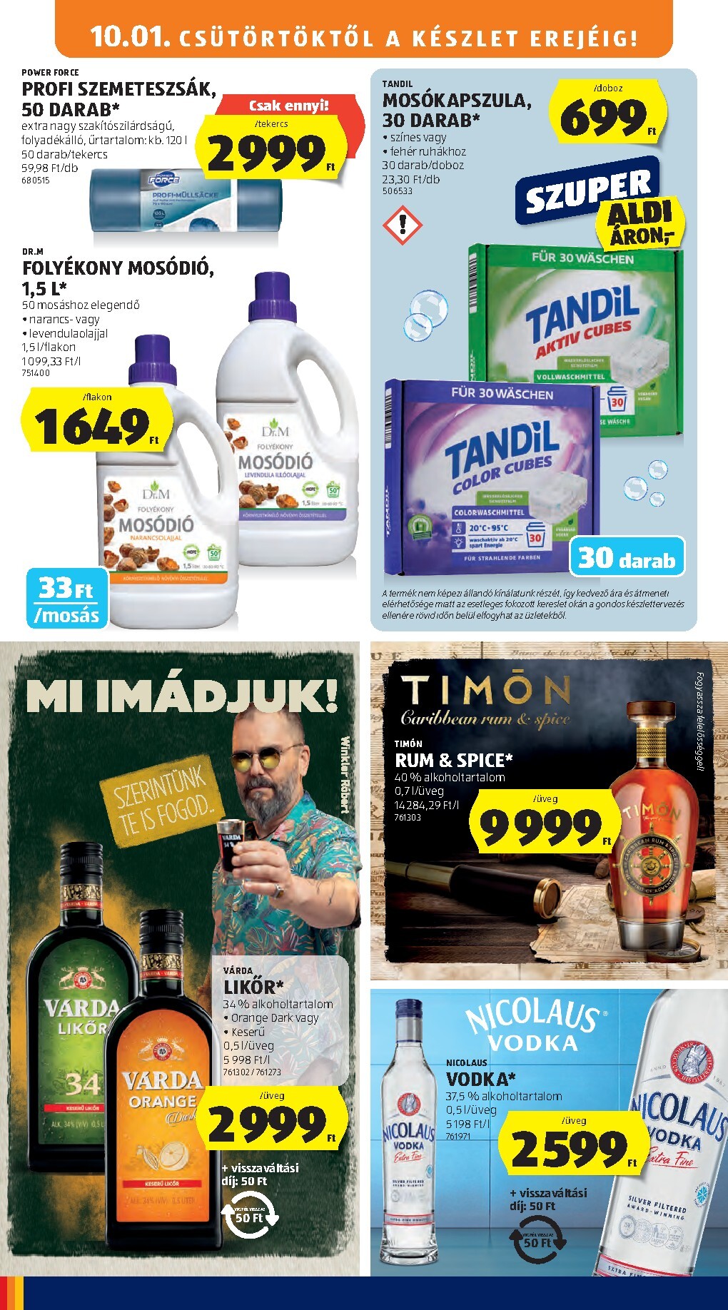 aldi - Aldi hirdetmény a következő hétre csütörtöktől 2026.10.01.-tól szerdától 2026.10.07.-ig - page: 20