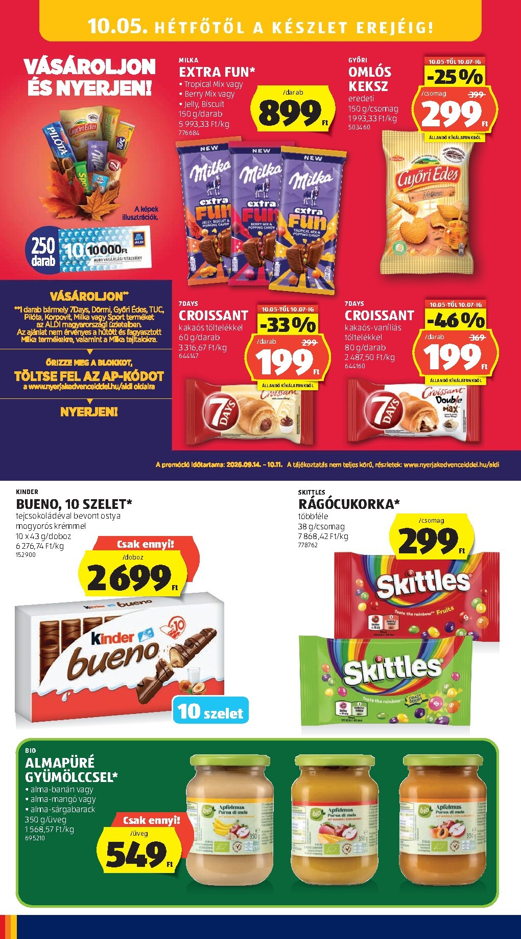 aldi - Aldi hirdetmény a következő hétre csütörtöktől 2026.10.01.-tól szerdától 2026.10.07.-ig - page: 24
