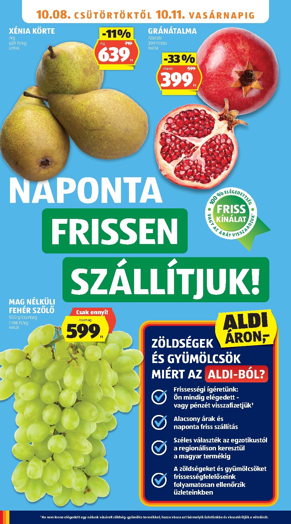 aldi - Aldi hirdetmény a következő hétre csütörtöktől 2026.10.08.-tól szerdától 2026.10.14.-ig - page: 6