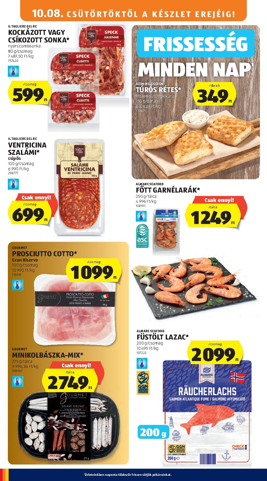 aldi - Aldi hirdetmény a következő hétre csütörtöktől 2026.10.08.-tól szerdától 2026.10.14.-ig - page: 16