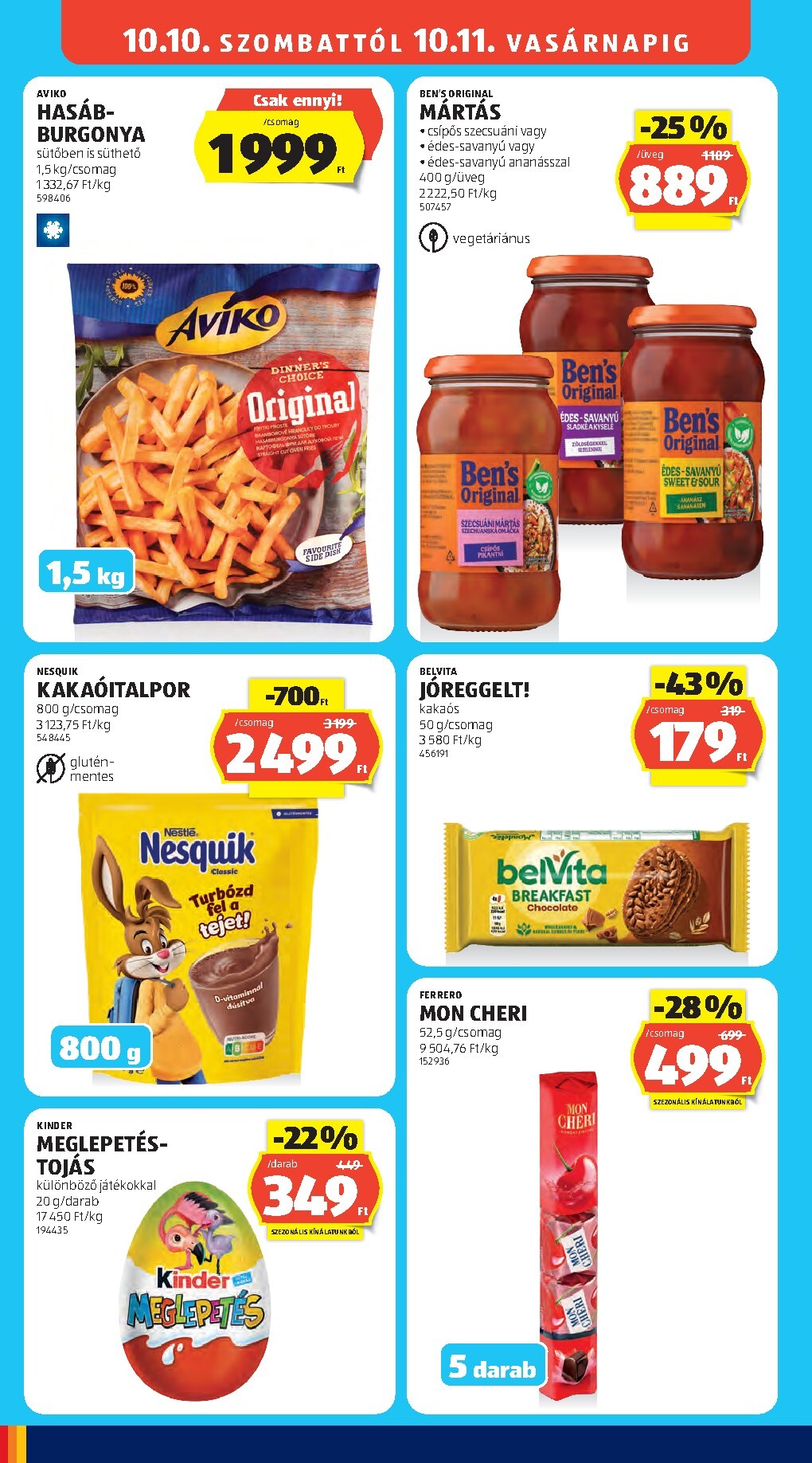 aldi - Aldi hirdetmény a következő hétre csütörtöktől 2026.10.08.-tól szerdától 2026.10.14.-ig - page: 32