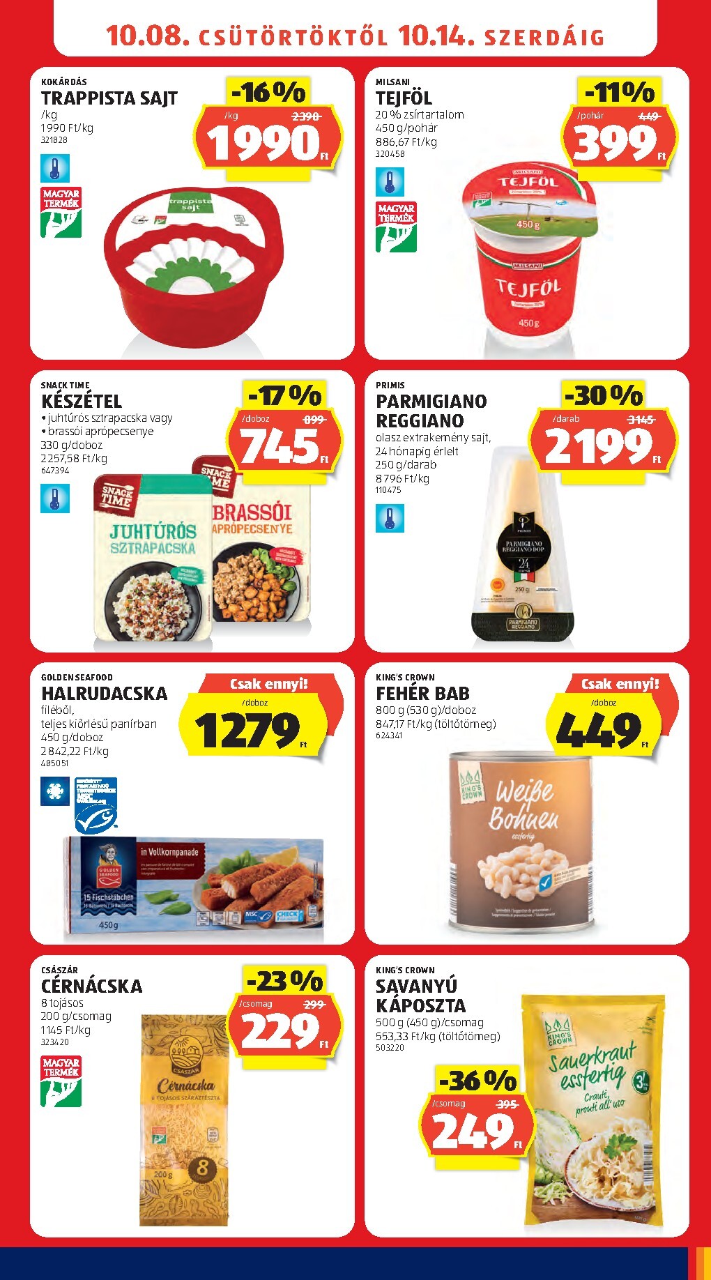 aldi - Aldi hirdetmény a következő hétre csütörtöktől 2026.10.08.-tól szerdától 2026.10.14.-ig - page: 11
