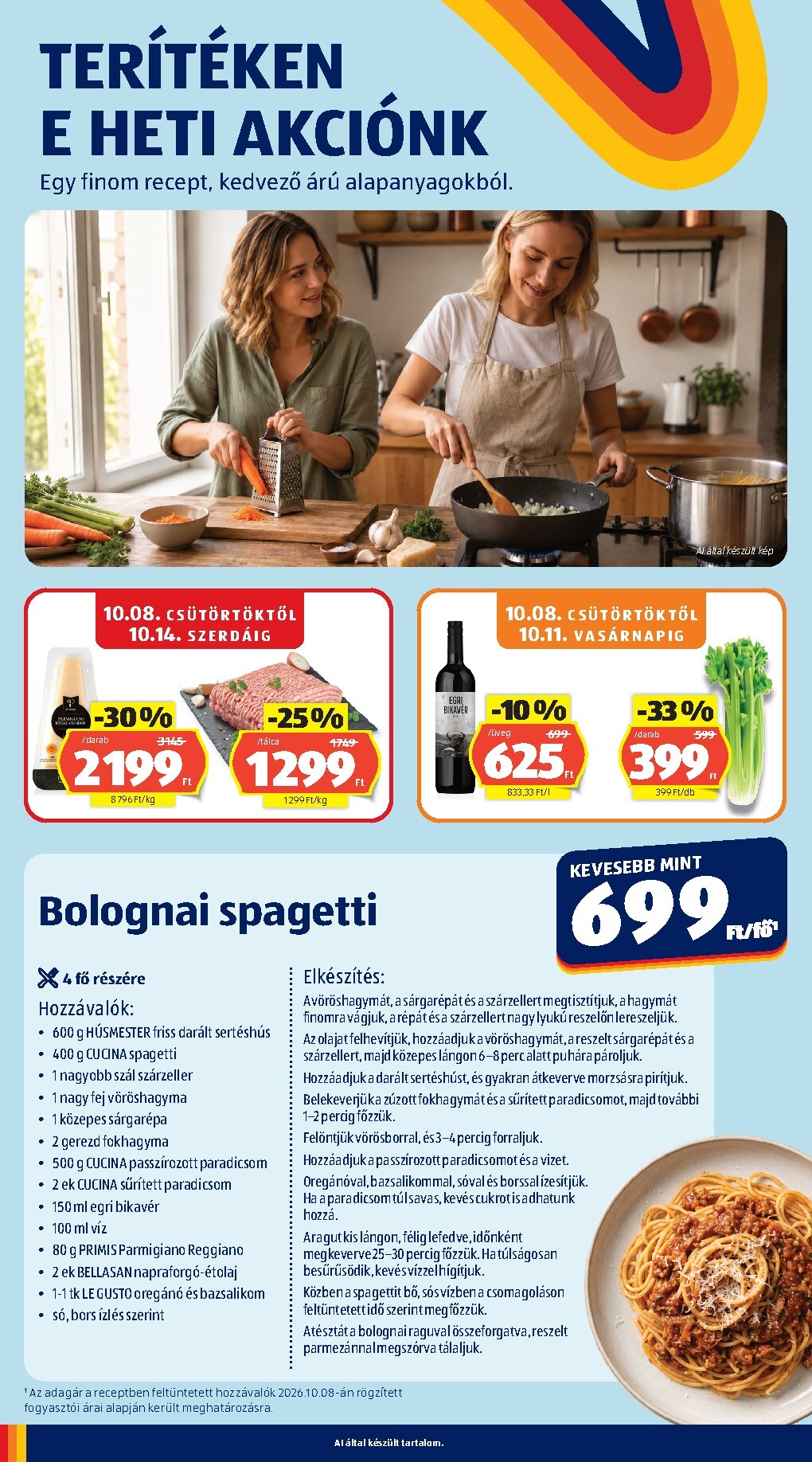 aldi - Aldi hirdetmény a következő hétre csütörtöktől 2026.10.08.-tól szerdától 2026.10.14.-ig - page: 10