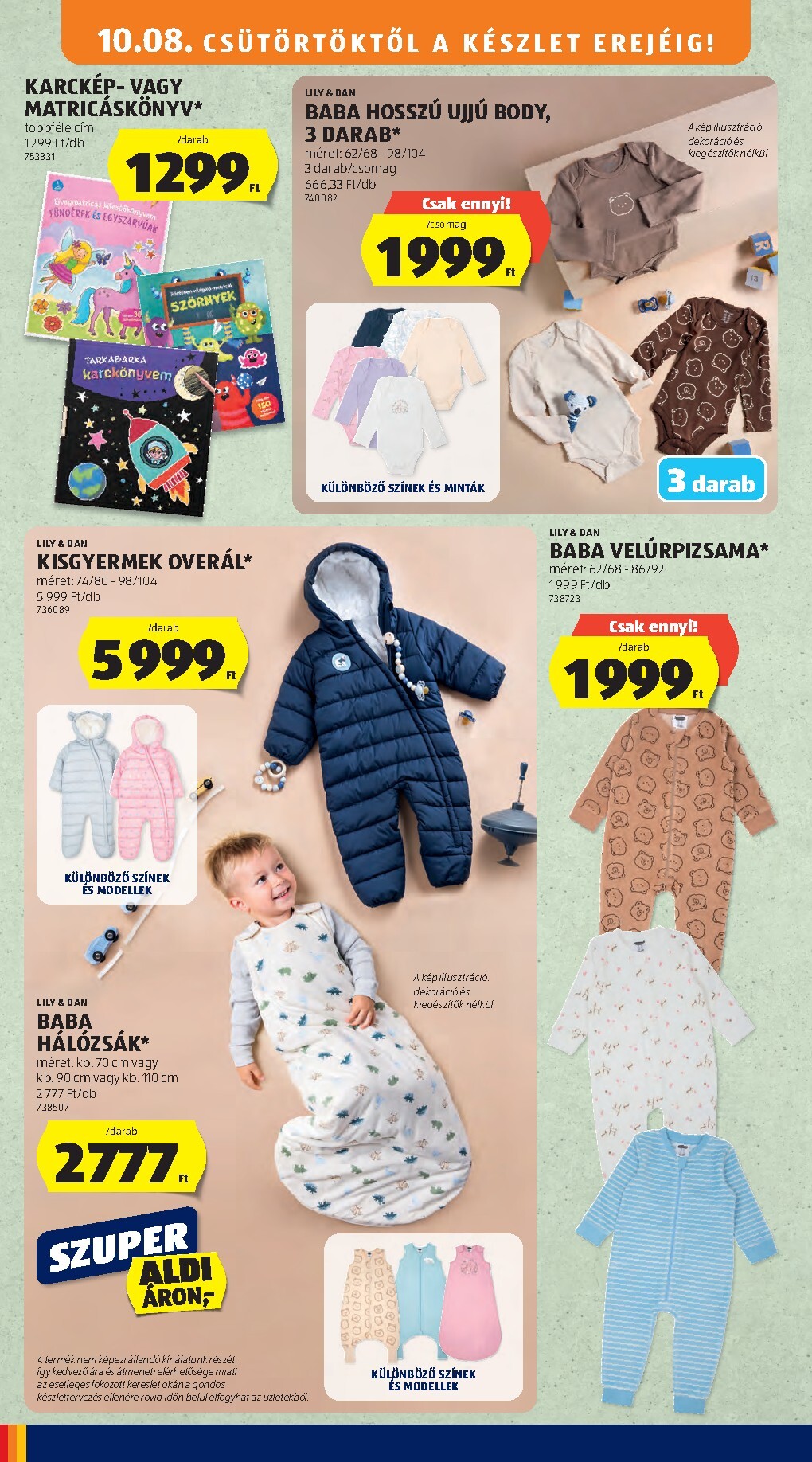 aldi - A jövőbeli Aldi akciós újság csütörtöktől 2026.10.08.-tól szerdától 2026.10.14.-ig érvényes. - page: 42