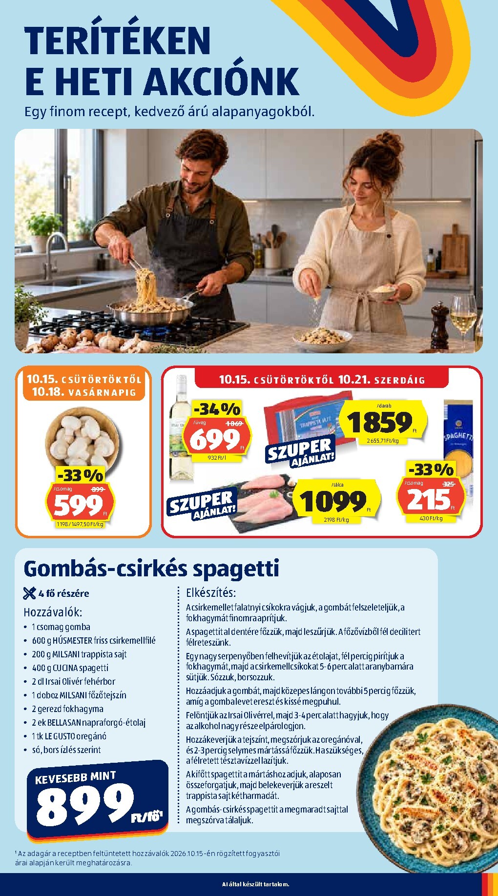 aldi - Aldi hirdetmény a következő hétre csütörtöktől 2026.10.15.-tól szerdától 2026.10.21.-ig - page: 27