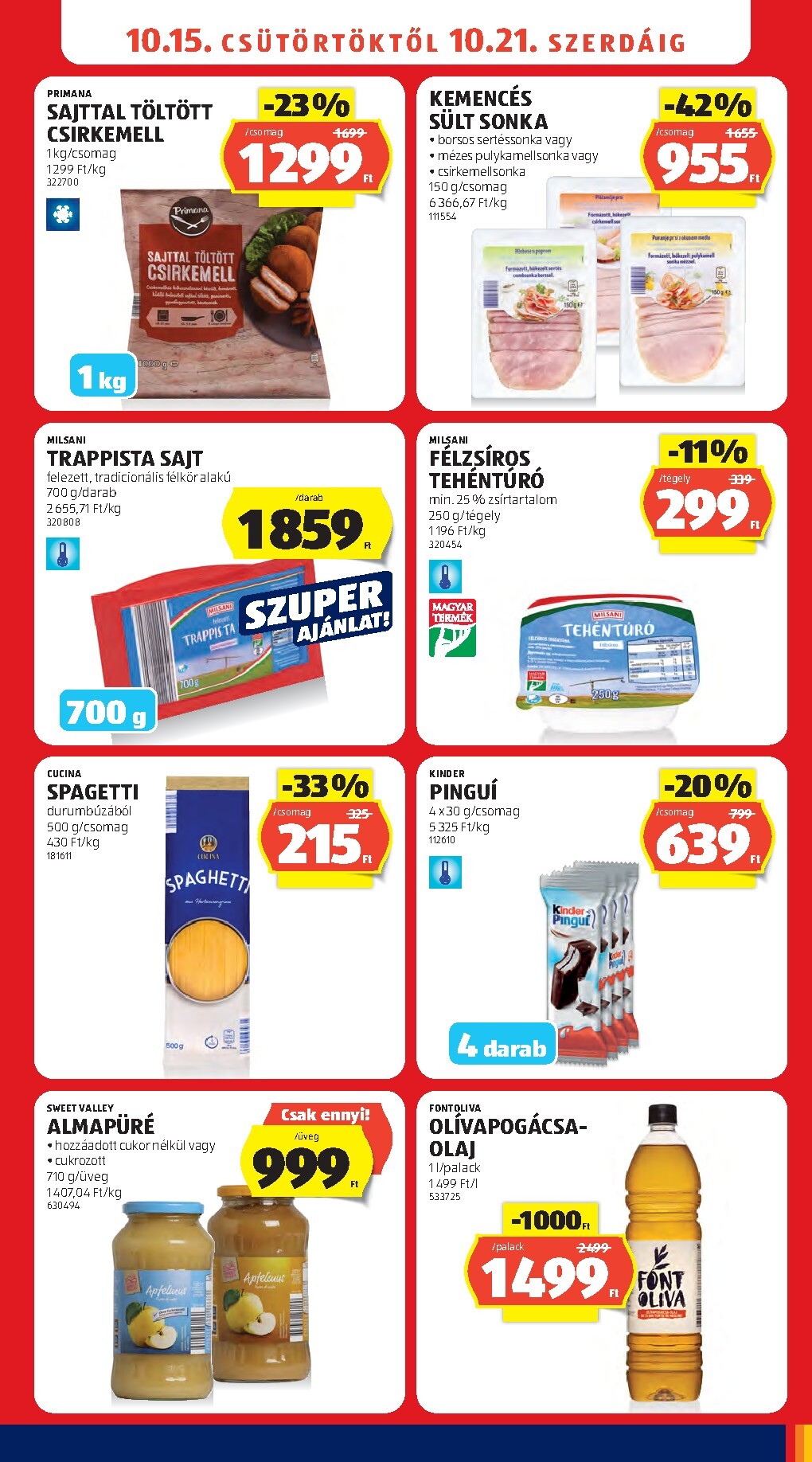 aldi - Aldi hirdetmény a következő hétre csütörtöktől 2026.10.15.-tól szerdától 2026.10.21.-ig - page: 9