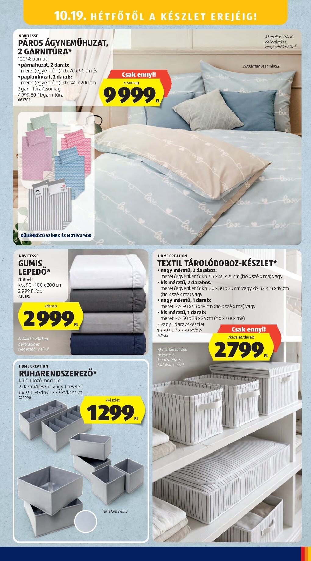 aldi - Aldi - Középső sor termékei hirdetmény a következő hétre csütörtöktől 2026.10.15.-tól szerdától 2026.10.21.-ig - page: 15