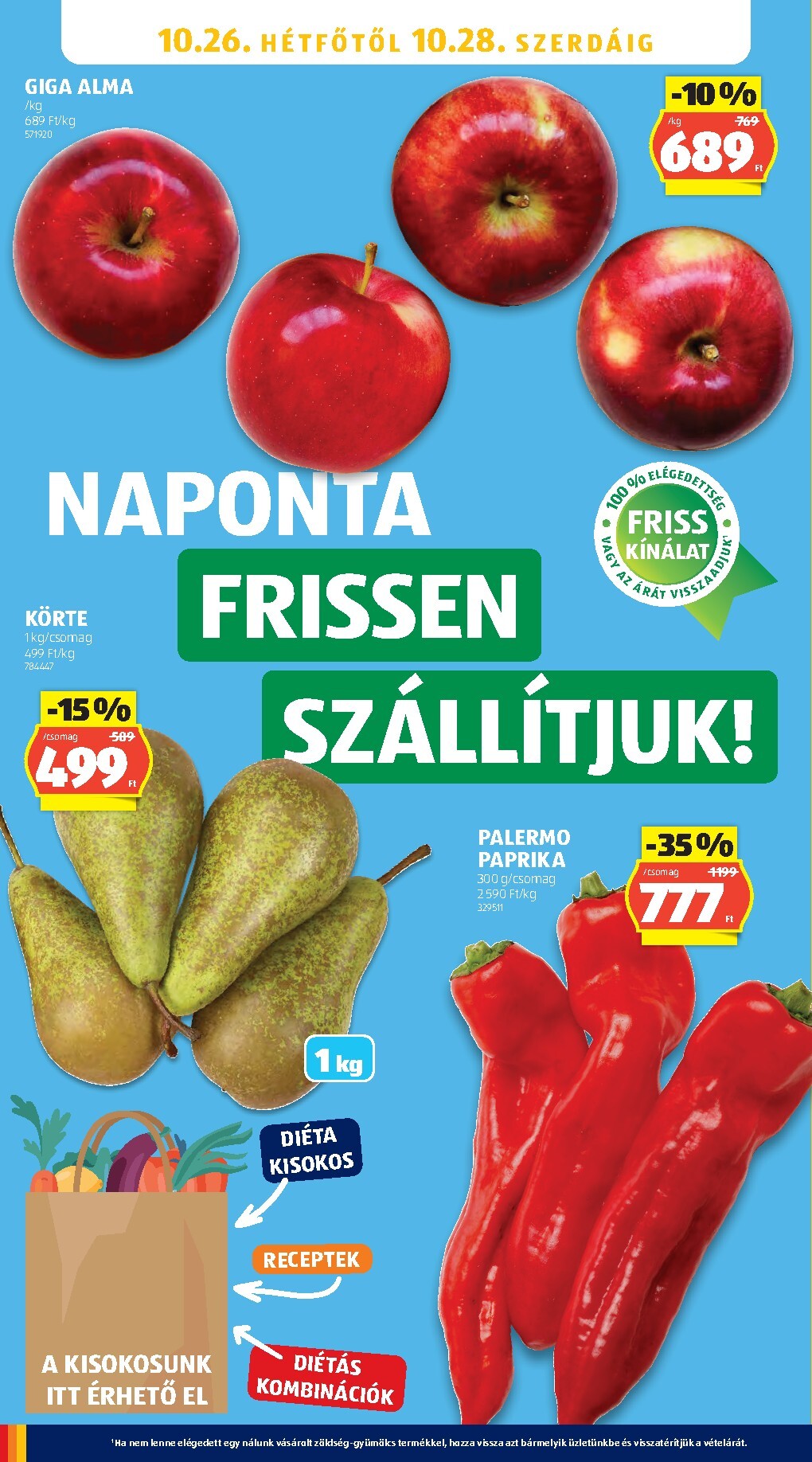 aldi - Aldi hirdetmény a következő hétre csütörtöktől 2026.10.22.-tól szerdától 2026.10.28.-ig - page: 30